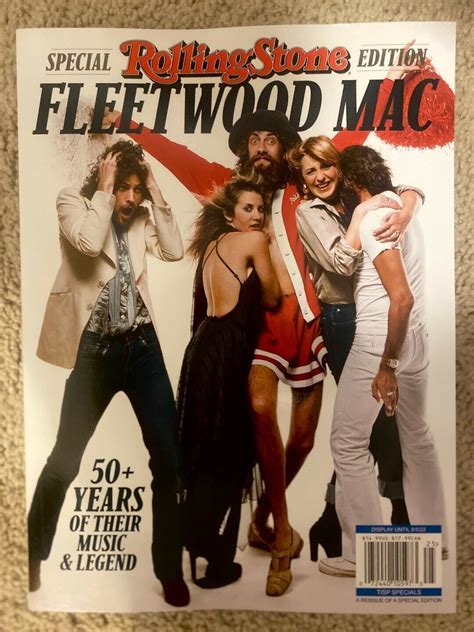 2022 Fleetwood Mac 50 Years Of Music Rolling Stone Special Edition Ste