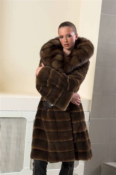 Sheared Mink And Sable Fur Coat Fur Fashion Fur Coat Fur Jacket