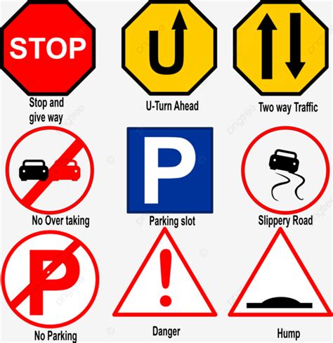 Basic Road Signs For Driving Learners Road Traffic Signs Png And