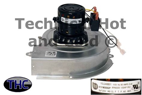 Goodman Amana 0131m00002psp Draft Inducer Motor Assembly Kit
