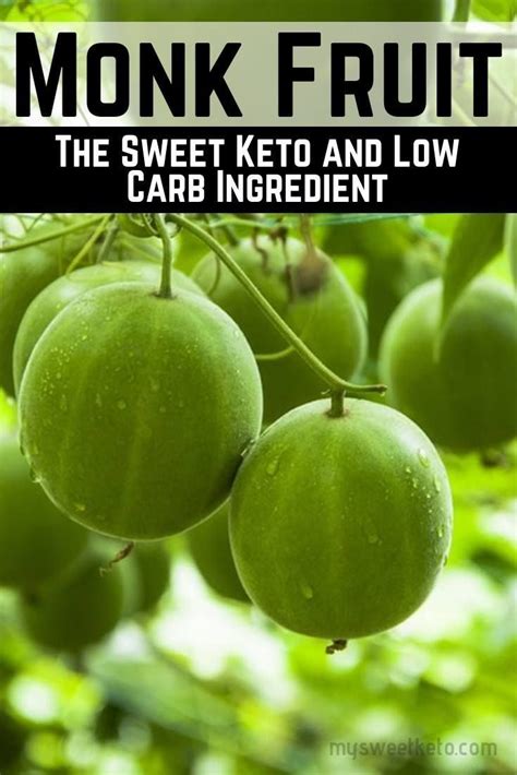 Whip 1 cup / 240ml of double. Monk Fruit: The Sweet Keto And Low Carb Ingredient | Keto ...