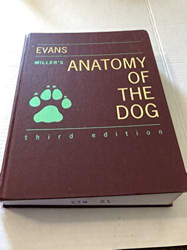 Millers Anatomy Of The Dog Evans Howard E 9781416064527 Abebooks