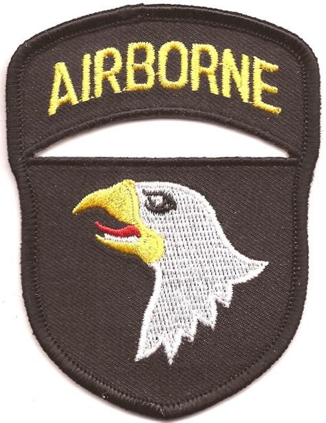 High Quality Low Price Us Airborne Flag Embroidered Cloth Sew On Iron