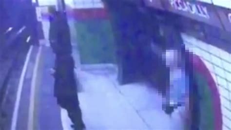 Cctv Footage Shows Moment Pensioner Deliberately Shoved Woman Into Path Of London Tube Train