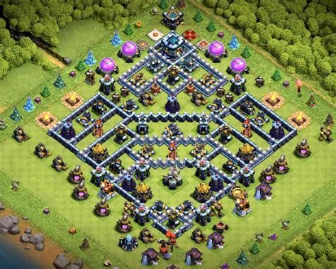 32 Best TH13 Base Links 2022 New Anti Everything COCWIKI