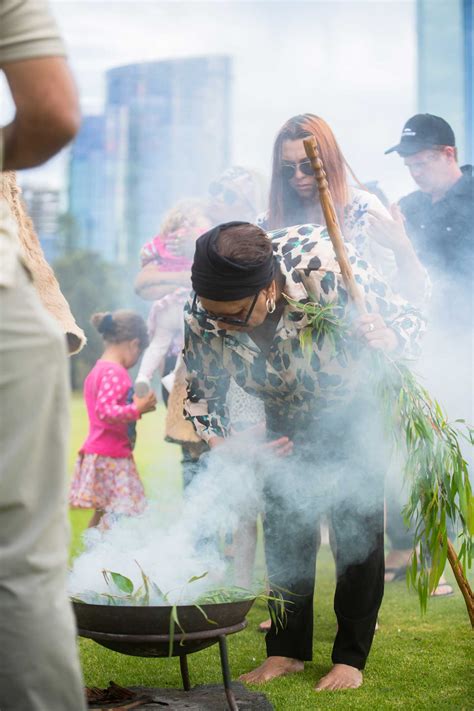 Cleansing Ceremony Held At Site For Aboriginal Cultural Centre