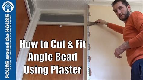 How To Fix Drywall Angle Bead Using Plaster Fit Corner Bead Using