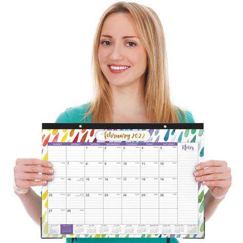 2022 Desk Calendar Yearly Desk Calendar 2022 Deskwall Monthly
