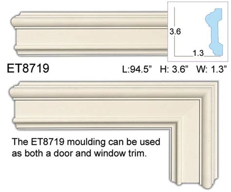 While some design is clearly categorized by recognizable features. Door or window trim 3 1/2 inches.....at WishIHadThat.com ...