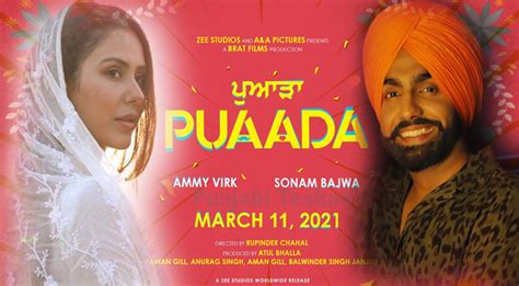 Ammy Virk And Sonam Bajwa Starring ‘puaada Going To Hit The Theaters