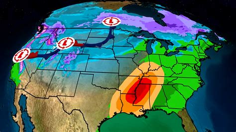 Cross Country System To Bring Rain Snow And Severe Storms Videos