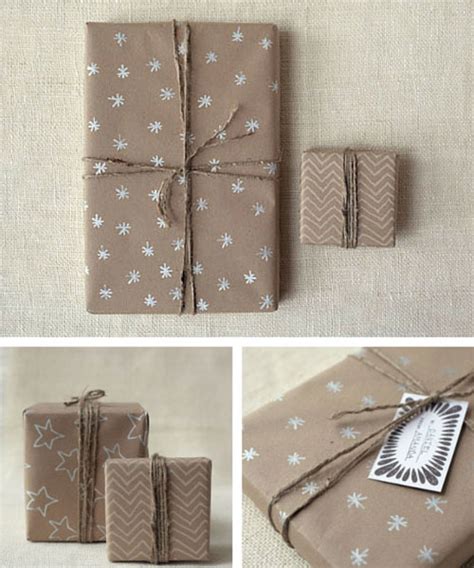 Brown Paper Christmas T Wrapping Ideas Stayglam My Xxx Hot Girl