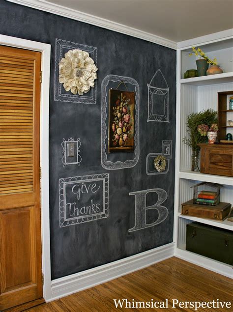 Whimsical Perspective The Chalkboard Wall