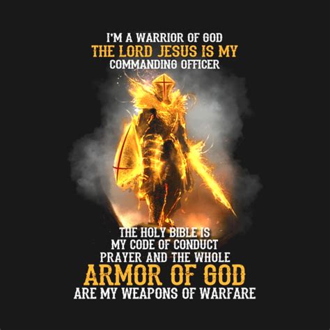 Im A Warrior Of God The Lord Jesus Love Jesus T Shirt Teepublic