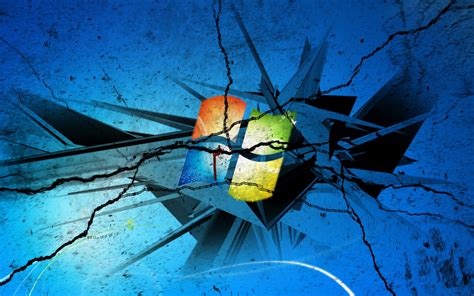 50 Windows 7 Broken Screen Wallpaper Wallpapersafari