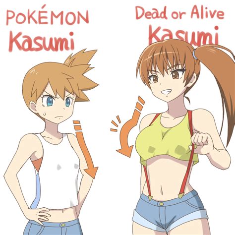DOA Kasumi and Pokémon Kasumi Misty s name in Japan by An k r DeadOrAlive