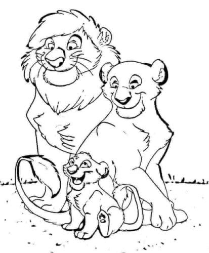 35 Free Lion Coloring Pages Printable