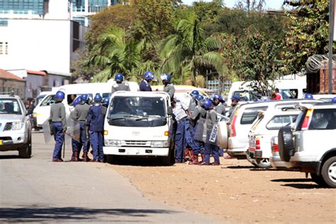 Breaking Police Disrupt Mdc T Demo Newsday Zimbabwe
