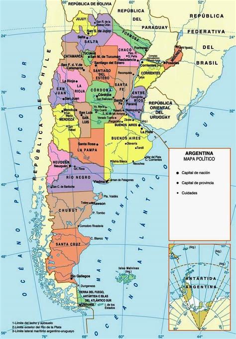 Mapa De Argentina Mapas Mapa