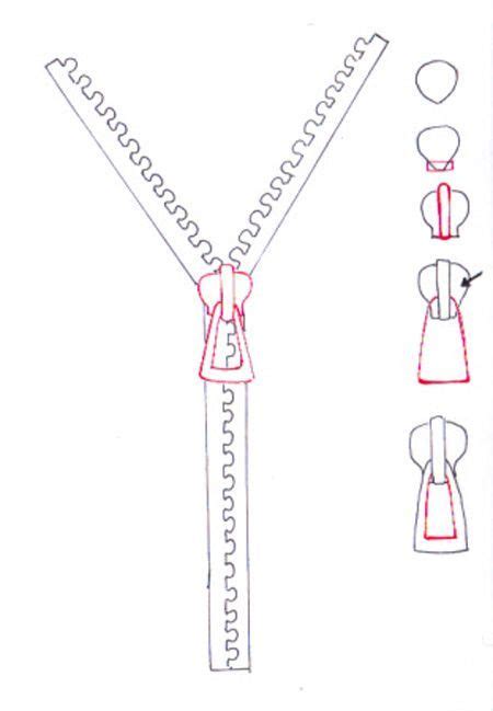 How To Draw A Zip And How To Draw Zipper Step By Step Tutorial Zipper