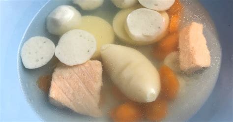 Untuk adonan yang masih ada gumpalan atau gelembung, aduk lagi sampai merata. 57 resep sup ikan untuk balita enak dan sederhana ala ...