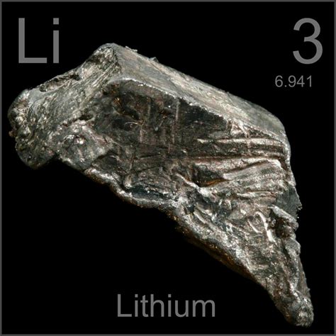Lithium Periodic Table Of Elements 2013