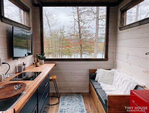 The tiny home uses smart design and a minimalist mindset to hold everything you require into a little area. Tiny House for Sale - Cozy Tiny Home With Elevator Bed