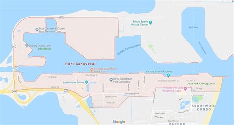 Finding Your Port Canaveral Cruise Terminal Park N Cruise