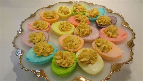 How To Make Rainbow Colored Deviled Eggs Colored Deviled Eggs Deviled