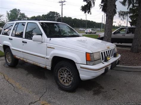 93 Jeep Grand Cherokee For Sale In Elkhart Indiana Classified