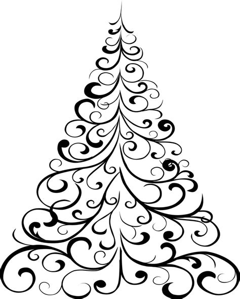 These six, free, coloring pages offer festive printable christmas pictures for lots of coloring time and fun. Simple Christmas Tree Coloring Pages at GetColorings.com ...