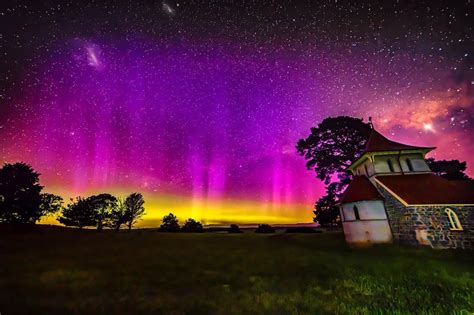 Aurora Lights Up Australias Southern Skies