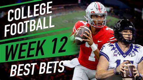 College Football Week 12 Picks And Predictions Cfb 2022 Free Picks Week 12 Youtube