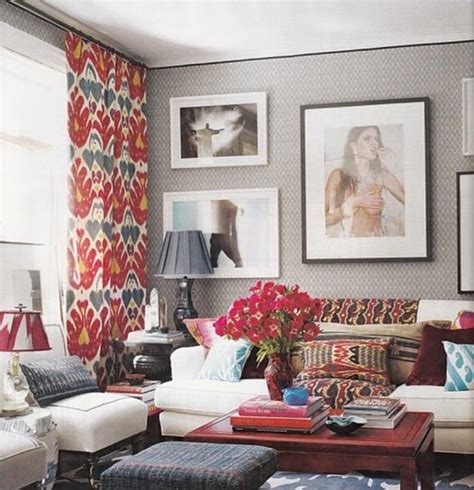 15 Lively And Colorful Curtain Ideas For The Living Room