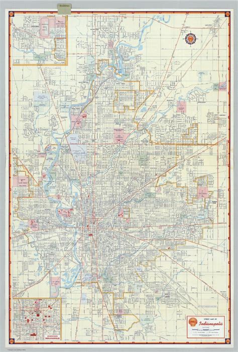 Indianapolis Street Map Street Map Of Indianapolis Indiana Usa