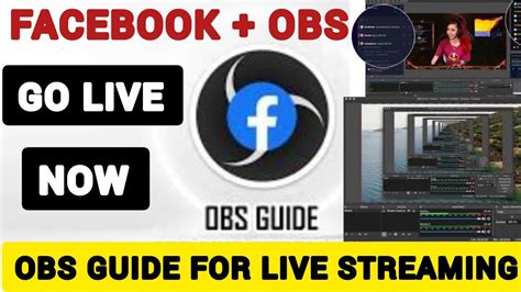 How To Live Stream With OBS Studio How To Live Stream On Facebook