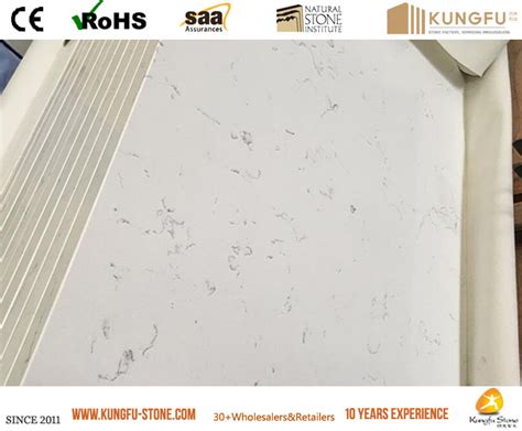 White Carrara Quartz Worktop Wholesale Quartz Slabs Calacatta