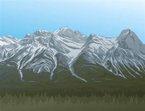 Royalty Free Rocky Mountains Clip Art Vector Images And Illustrations