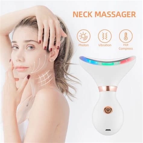 vibration face neck wrinkle removal machine double chin remover skin care device ebay