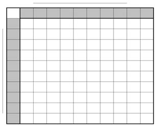 In 1976, notre dame was one of 67 schools to form the college football association (cfa) and pool their television rights. Free Printable Football Squares Template | Paper ...