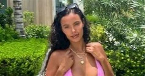 Maya Jama Wows Fans As She Slips Into Pink Bikini For Sun Kissed