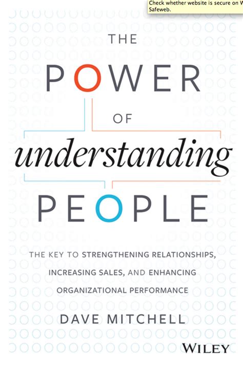 The Power Of Understanding People Shows You How To Establish And