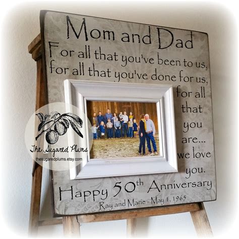 50th Anniversary Ts Parents Anniversary T For All That