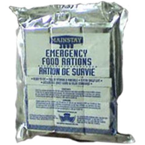 Emergency food bars (sometimes called emergency food rations) are the perfect addition to every emergency kit and are most convenient for use during the first 3 days of a survival situation. Comparisons of MREs to Dehydrated, Freeze Dried and other ...