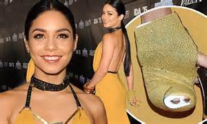 Vanessa Hudgens Matches Her Cast With Her Dress At Industry Dance