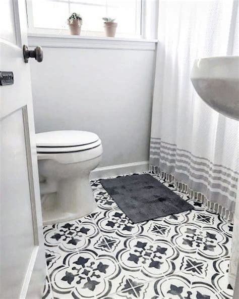 Bathroom floor tiles can add texture, pattern, colour and interest to your room. Top 60 Best Painted Floor Ideas - Flooring Pattern Designs