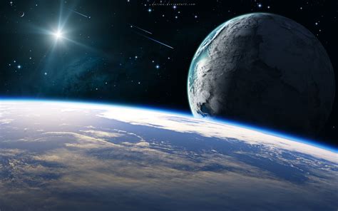 60 Hd Wallpaper Space And Earth