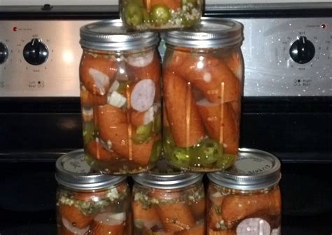 Q Tips Pickled Sausage Recipe By Qtip Cookpad