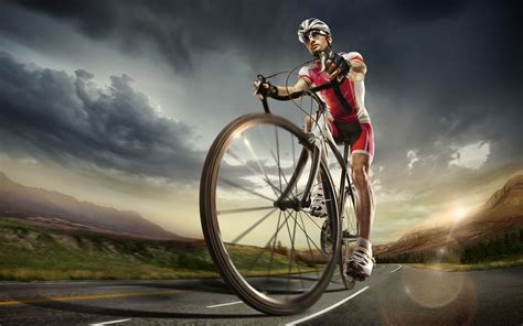 Cyclist Wallpapers Wallpaper Cave