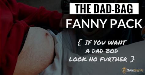 Dadbag Cool And Funny Fanny Pack For A Dad Bod Look